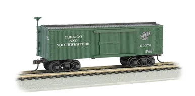 Bachmann 72306 HO Old Time Box Car - Chicago & North Western #113070
