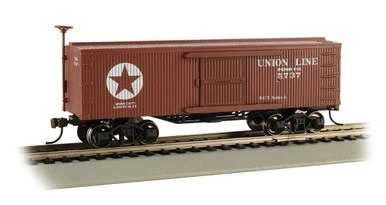 Bachmann 72310 HO Old Time Box Car - Union Line #5737