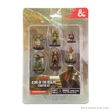 Wizkids 72778 Dungeons & Dragons Icons of the Realms Starter Set