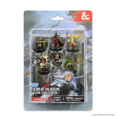 Wizkids 72779 Dungeons & Dragons Icons of the Realms Epic Level Starter Set