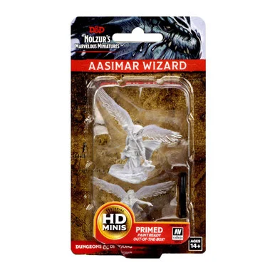 Wizkids 73197 Dungeons & Dragons Nolzur`s Marvelous Unpainted Miniatures: Aasimar Female Wizard