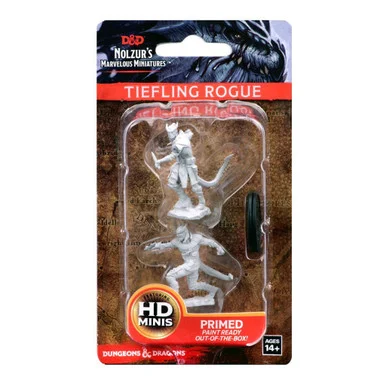 Wizkids 73338 Dungeons & Dragons Nolzur`s Marvelous Unpainted Miniatures: Tiefling Male Rogue