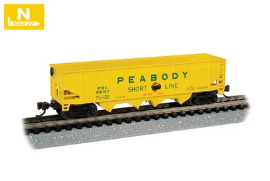 Bachmann 73354 N 40' Quad Hopper - Peabody Coal Company #6687