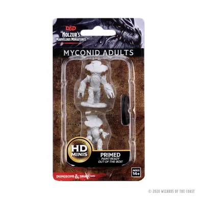 Wizkids 73405 Dungeons & Dragons Nolzur`s Marvelous Unpainted Miniatures: Myconid Adults