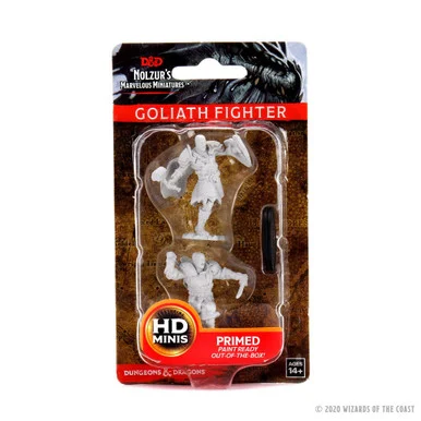 Wizkids 73541 Dungeons & Dragons Nolzur`s Marvelous Unpainted Miniatures: Male Goliath Fighter