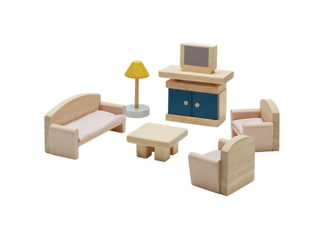 Orchard Living Room Dollhouse Playset - Plan Toys