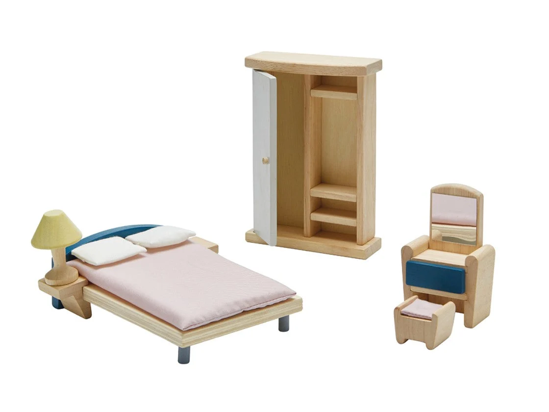 Orachard Bedroom Dollhouse Playset - Plan Toys