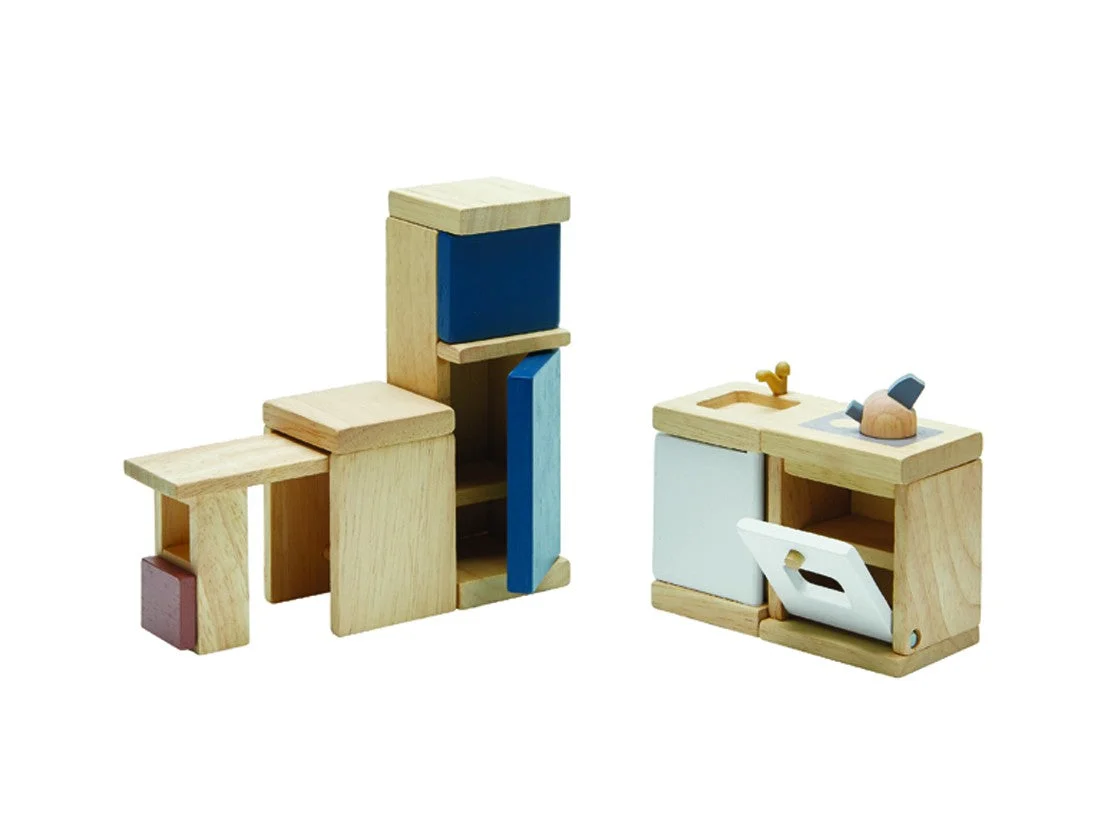 Kitchen Dollhouse Playset - Plan Toys