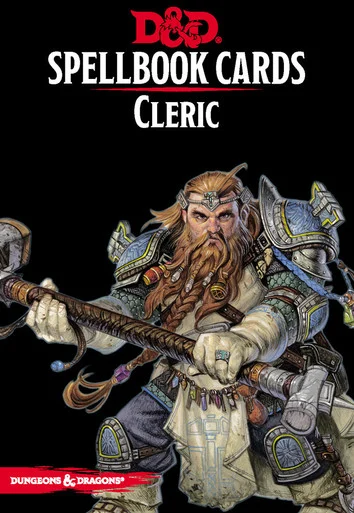 Wizards of the Coast C56660000 Dungeons & Dragons RPG: Spellbook Cards - Cleric Deck (149 cards)