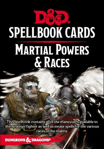 Wizards of the Coast C56670000 Dungeons & Dragons RPG: Spellbook Cards - Martial Deck (61 cards)