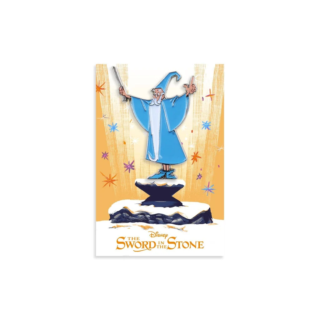 The Sword in the Stone – Merlin Enamel Pin - Oliver Barrett
