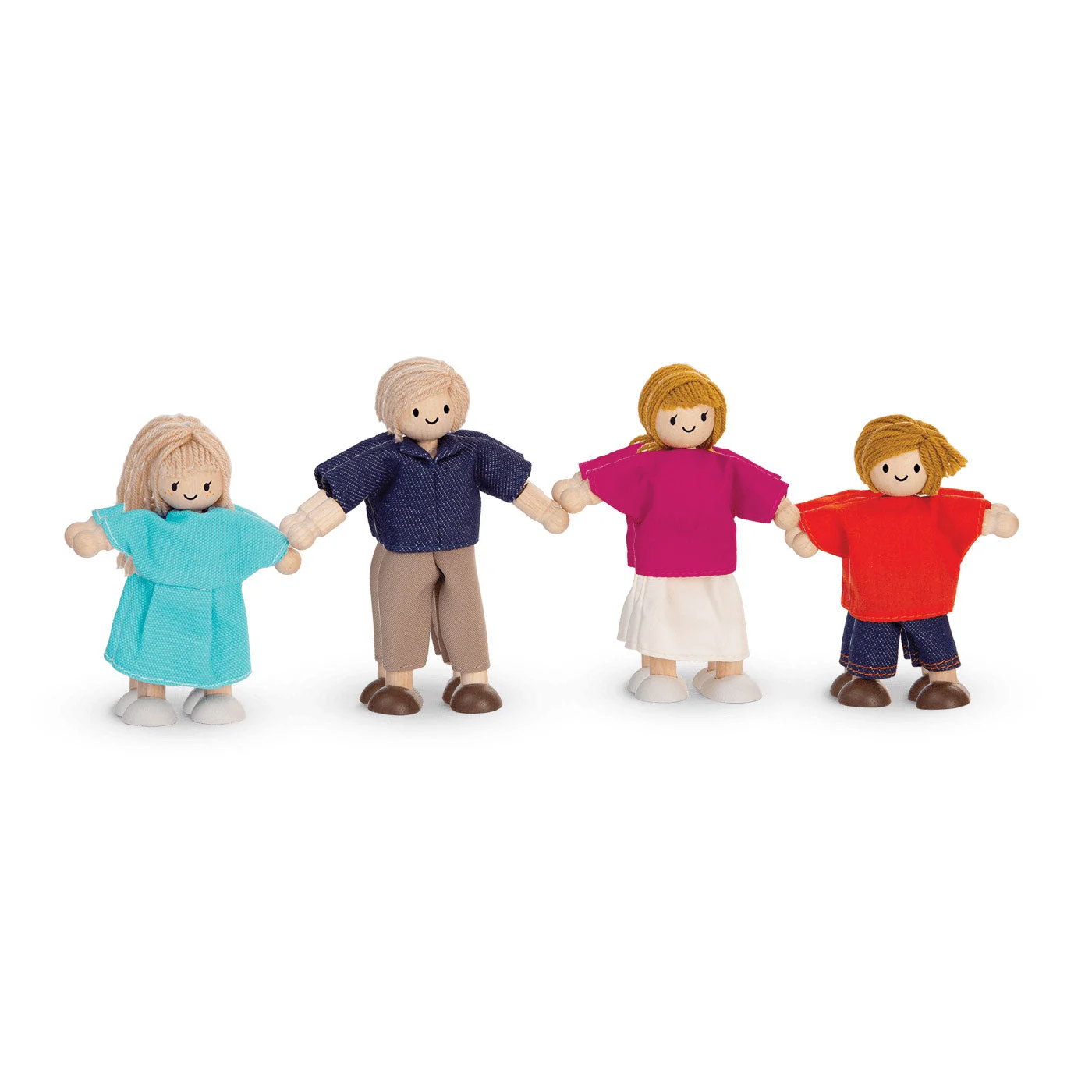 Doll Family (Light Skin Tone) - Plan Toys