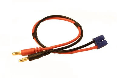Racers Edge 1622 Charge Adapter: EC3 Device to M 4mm bullets- 300mm