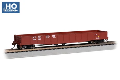 Bachmann 74801 HO 50'6" Drop End Gondola - ATSF Santa Fe #169627