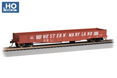 Bachmann 74804 Bachmann 74804 HO 50'6" Drop End Gondola - Western Maryland #5452