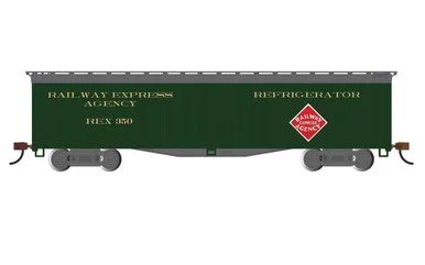 Bachmann 75704 HO 50' Express Reefer - Railway Express Agency #350
