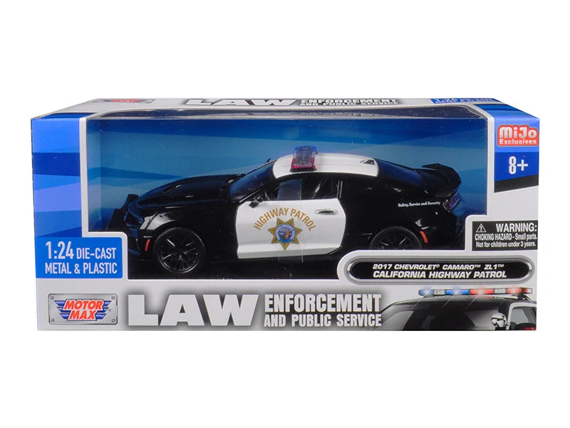 2017 Chevrolet Camaro ZL-1 California Highway Patrol 1:24 Scale Diecast Model