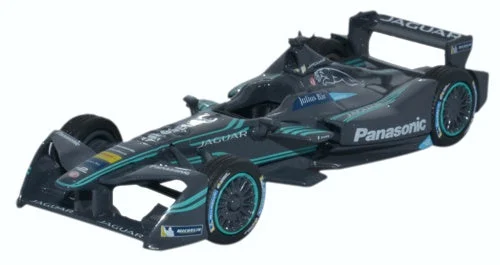 Jaguar Racing Formula E 1:76 (OO) Scale Model - Oxford Diecast
