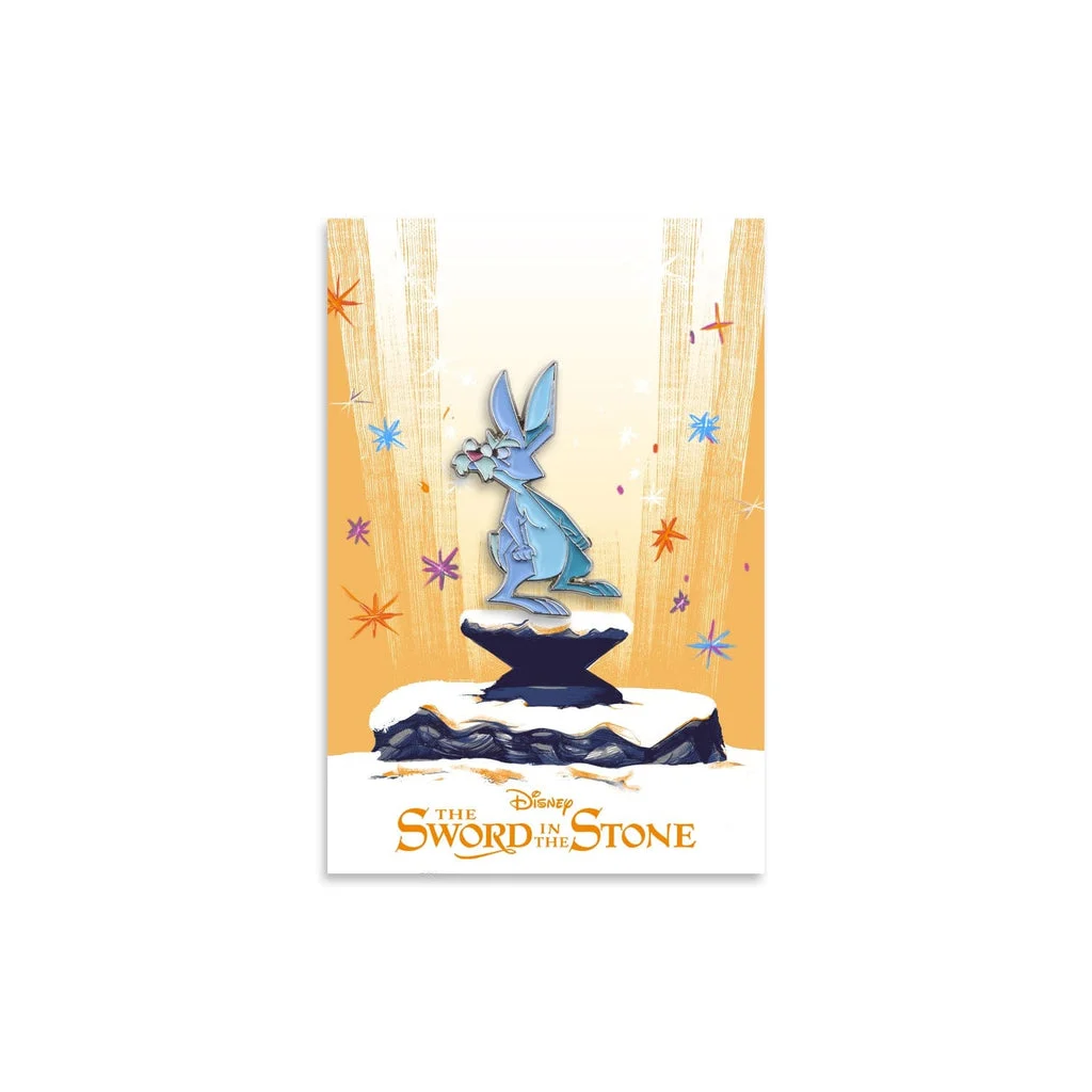The Sword in the Stone – Merlin the Rabbit Enamel Pin - Oliver Barrett
