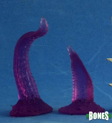 Reaper Miniatures 77367 Spell Effect: Shadow Tentacles (2) 25mm Figures - Reaper Bones