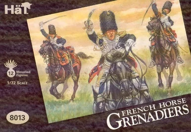 HaT Industrie 8013 Horse Grenadiers 1/72 Scale Model Kit - Hat Industries