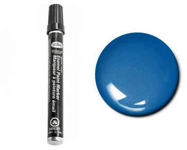 Testors 2511 Gloss Dark Blue Marker