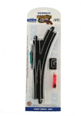Bachmann 44462 HO Steel EZ Remote Turnout Right