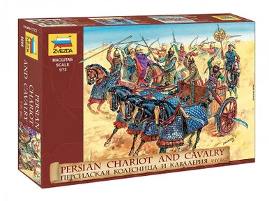 Zvezda 8008 Persian Chariot & Cavalry V-IV BC 1/72 Scale Figures Kit