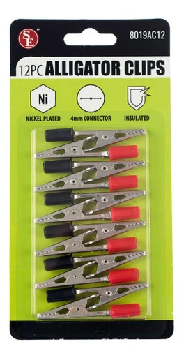 12 PC ALLIGATOR CLIPS - Sona Enterprises