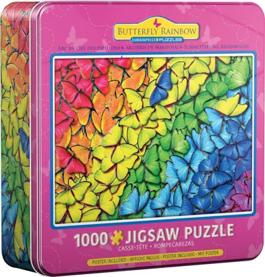 EuroGraphics 8051-5603 Butterfly Rainbow 1000-Piece Puzzle