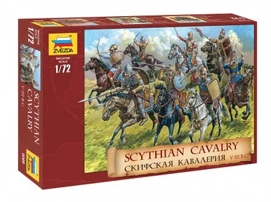 Zvezda 8069 Scythian Cavalry VI-III BC 1/72 Scale Figures Kit