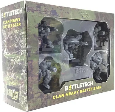 Catalyst Game Labs 35730 BattleTech: Miniature Force Pack - Clan Heavy Star