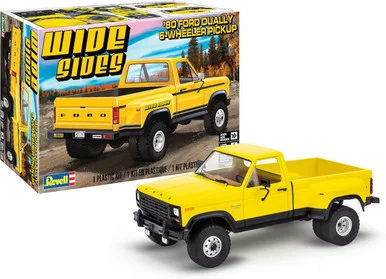 Revell 14546 1980 Ford Dually 6-Wheeler Wide Sides Pickup 1/25 Scale Model Kit