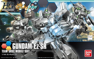 Bandai 5055434 #021 Gundam Ez-SR Team SRSC Mobile Suit HG 1/144 Scale Model Kit