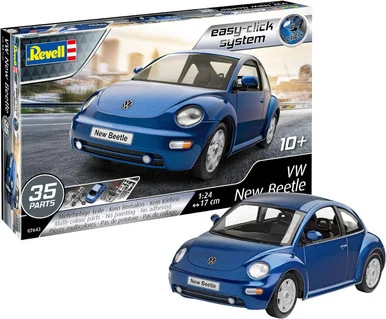 Revell 07643 VW New Beetle 1/24 Scale EasyClick Model Kit