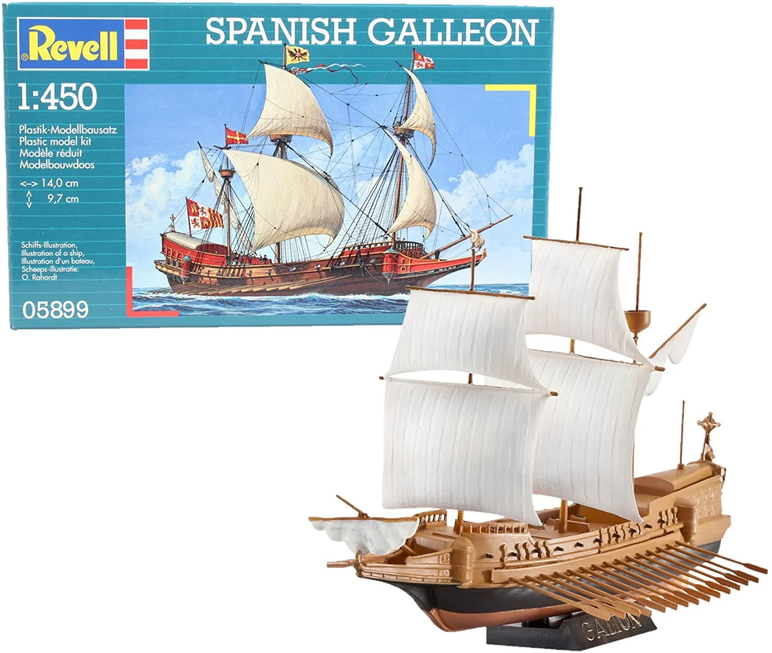 Spanish Galleon 1/450 Scale Model Kit - Revell Germany