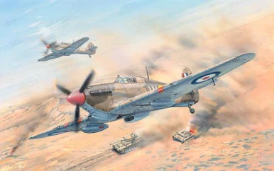1/48 "Hurricane" Mk. II D/TROP - HYB81780