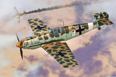 1/48 Messerschmitt Bf109E-4/TROP