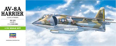 Hasegawa B10 00240 AV-8A Harrier 1/72 Scale Model Kit