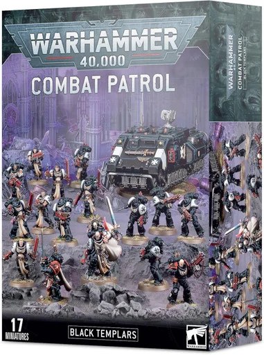 Warhammer 55-50 Warhammer 40,000: Combat Patrol Black Templars