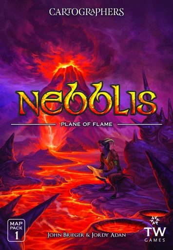 Thunderworks Games 4062 Cartographers Heroes: Map Pack 1 Nebblis