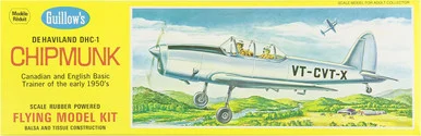 Guillows 903 DeHavilland Chipmunk DHC-1 1/24 Scale Balsa Wood Model Kit