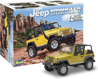 Revell 85-4501 Jeep Wrangler Rubicon 1/25 Scale Model Kit