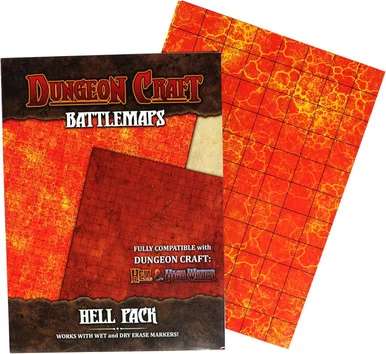 85G009: Battle Map: Hell - 1985 Games