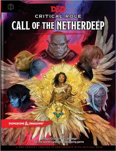 Wizards of the Coast D08670000 Dungeons & Dragons RPG: Critical Role - Call of the Netherdeep Hard Cover