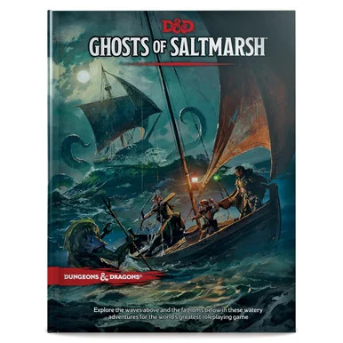 Wizards of the Coast C62970000 Dungeons & Dragons RPG: Ghosts of Saltmarsh Hard Cover