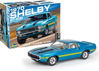 Revell 14563 1970 Shelby GT 500 1/25 Scale Model Kit - Revell Monogram