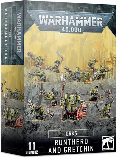 Warhammer 50-16 Warhammer 40,000: Orks: Runtherd And Gretchin