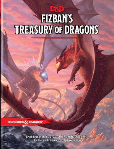 Wizards of the Coast C92740000 Dungeons & Dragons RPG: Fizban's Treasury of Dragons Hard Cover