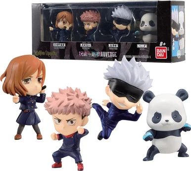 Jujutsu Kaisen - Nobara Kugisaki, Yuji Itadori, Satoru Gojo, and Panda, Adverge Figure Box (Set B)